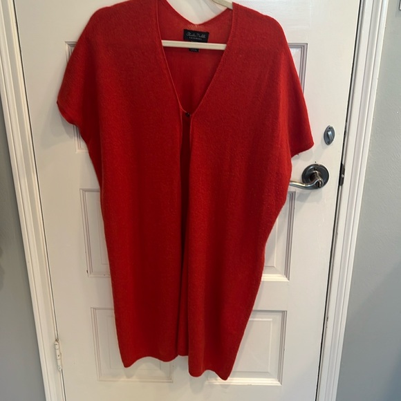 claudia nicole Sweaters - Cashmere long open sweater with side slits